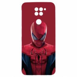 Чехол из раздела Мстители Spiderman low poly для Xiaomi Redmi 9T - FATLINE Чехол из раздела Мстители Spiderman low poly для Xiaomi Redmi 9T