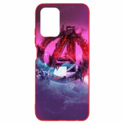 Чехол из раздела Мстители Avengers logo and space для Xiaomi Redmi Note 10 4G/10s - FATLINE Чехол из раздела Мстители Avengers logo and space для Xiaomi Redmi Note 10 4G/10s