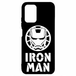 Чехол из раздела Мстители Iron man text для Xiaomi Redmi Note 10 4G/10s - FATLINE Чехол из раздела Мстители Iron man text для Xiaomi Redmi Note 10 4G/10s