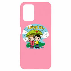 Чехол из раздела Love is Love is ... in the rain для Xiaomi Redmi Note 10 4G/10s - FATLINE Чехол из раздела Love is Love is ... in the rain для Xiaomi Redmi Note 10 4G/10s