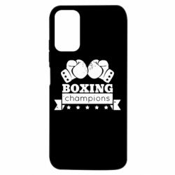 Чохол з розділу Бокс/Кікбоксинг Boxing Champions для Xiaomi Redmi Note 10 5G - FATLINE Чохол з розділу Бокс/Кікбоксинг Boxing Champions для Xiaomi Redmi Note 10 5G