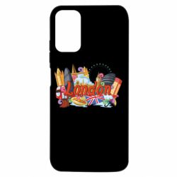 Чохол з розділу Міста Світу London mix для Xiaomi Redmi Note 10 5G - FATLINE Чохол з розділу Міста Світу London mix для Xiaomi Redmi Note 10 5G