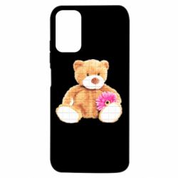 Чехол из раздела Авторские принты Мягкий мишка для Xiaomi Redmi Note 10 5G - FATLINE Чехол из раздела Авторские принты Мягкий мишка для Xiaomi Redmi Note 10 5G