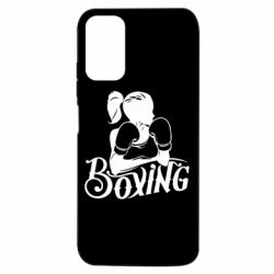 Чохол з розділу Бокс/Кікбоксинг Women's Boxing для Xiaomi Redmi Note 10 5G - FATLINE Чохол з розділу Бокс/Кікбоксинг Women's Boxing для Xiaomi Redmi Note 10 5G