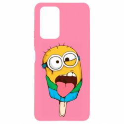 Чохол з розділу Міньйони Ice cream minions для Xiaomi Redmi Note 10 Pro - FATLINE Чохол з розділу Міньйони Ice cream minions для Xiaomi Redmi Note 10 Pro