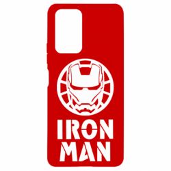 Чехол из раздела Железный человек Iron man text для Xiaomi Redmi Note 10 Pro - FATLINE Чехол из раздела Железный человек Iron man text для Xiaomi Redmi Note 10 Pro