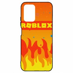 Чехол из раздела Roblox Roblox and fire background для Xiaomi Redmi Note 10 4G/10s - FATLINE Чехол из раздела Roblox Roblox and fire background для Xiaomi Redmi Note 10 4G/10s