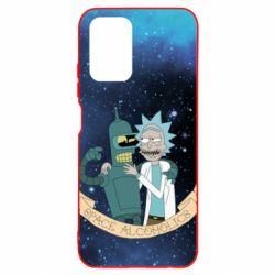 Чехол из раздела Рик и Морти Space alcoholics 2 для Xiaomi Redmi Note 10 4G/10s - FATLINE Чехол из раздела Рик и Морти Space alcoholics 2 для Xiaomi Redmi Note 10 4G/10s