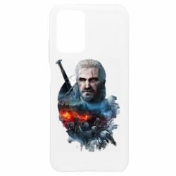 Чохол з розділу Відьмак The Witcher watercolor для Xiaomi Redmi Note 10 4G/10s - FATLINE Чохол з розділу Відьмак The Witcher watercolor для Xiaomi Redmi Note 10 4G/10s