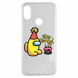 Чохол з розділу Among Us Among Us Happy Birthday для Xiaomi Redmi Note 7 - FATLINE Чохол з розділу Among Us Among Us Happy Birthday для Xiaomi Redmi Note 7