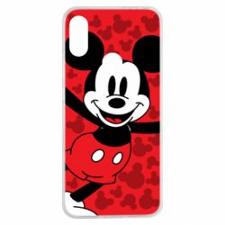 Чохол з розділу Мультфільми Happy Mickey для Xiaomi Redmi Note 7 - FATLINE Чохол з розділу Мультфільми Happy Mickey для Xiaomi Redmi Note 7