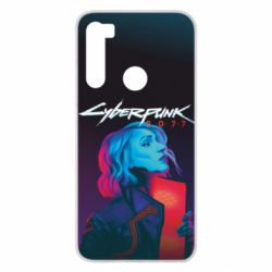 Чехол из раздела Cyberpunk 2077 Cyberpunk Girl Portrait для Xiaomi Redmi Note 8 - FATLINE Чехол из раздела Cyberpunk 2077 Cyberpunk Girl Portrait для Xiaomi Redmi Note 8