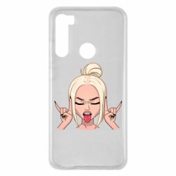 Чехол из раздела Музыка Punk Girl для Xiaomi Redmi Note 8 - FATLINE Чехол из раздела Музыка Punk Girl для Xiaomi Redmi Note 8