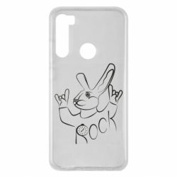 Чехол из раздела Музыка Rock rabbit для Xiaomi Redmi Note 8 - FATLINE Чехол из раздела Музыка Rock rabbit для Xiaomi Redmi Note 8