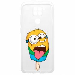 Чехол из раздела Миньоны Ice cream minions для Xiaomi Redmi Note 9 4G - FATLINE Чехол из раздела Миньоны Ice cream minions для Xiaomi Redmi Note 9 4G