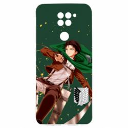 Чехол из раздела Атака на титанов Intelligence Corps Corporal Levy для Xiaomi Redmi Note 9 4G - FATLINE Чехол из раздела Атака на титанов Intelligence Corps Corporal Levy для Xiaomi Redmi Note 9 4G