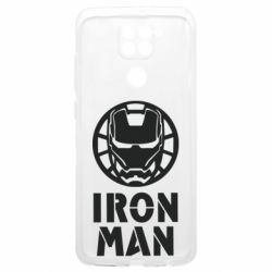 Чехол из раздела Железный человек Iron man text для Xiaomi Redmi Note 9 4G - FATLINE Чехол из раздела Железный человек Iron man text для Xiaomi Redmi Note 9 4G