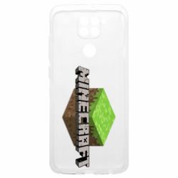 Чехол из раздела Minecraft Minecraft Land для Xiaomi Redmi Note 9 4G - FATLINE Чехол из раздела Minecraft Minecraft Land для Xiaomi Redmi Note 9 4G