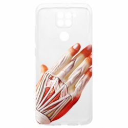 Чехол из раздела Атака на титанов Muscle suit для Xiaomi Redmi Note 9 4G - FATLINE Чехол из раздела Атака на титанов Muscle suit для Xiaomi Redmi Note 9 4G