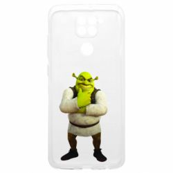 Чехол из раздела Shrek Задумчивый Шрек для Xiaomi Redmi Note 9 4G