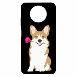 Чохол з розділу Коргі Corgi With Flower для Xiaomi Redmi Note 9 5G/Redmi Note 9T - FATLINE Чохол з розділу Коргі Corgi With Flower для Xiaomi Redmi Note 9 5G/Redmi Note 9T