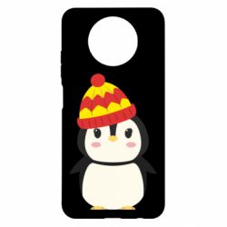 Чохол з розділу Зима Cute penguin in a hat для Xiaomi Redmi Note 9 5G/Redmi Note 9T - FATLINE Чохол з розділу Зима Cute penguin in a hat для Xiaomi Redmi Note 9 5G/Redmi Note 9T