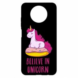 Чохол з розділу Пончики Єдиноріг з пончиком для Xiaomi Redmi Note 9 5G/Redmi Note 9T - FATLINE Чохол з розділу Пончики Єдиноріг з пончиком для Xiaomi Redmi Note 9 5G/Redmi Note 9T