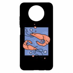 Чохол з розділу Пори року Креветки для Xiaomi Redmi Note 9 5G/Redmi Note 9T - FATLINE Чохол з розділу Пори року Креветки для Xiaomi Redmi Note 9 5G/Redmi Note 9T