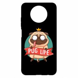 Чехол из раздела Мопс Мопс король для Xiaomi Redmi Note 9 5G/Redmi Note 9T - FATLINE Чехол из раздела Мопс Мопс король для Xiaomi Redmi Note 9 5G/Redmi Note 9T