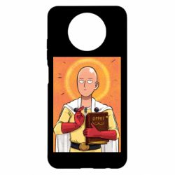 Чохол з розділу One punch man Saitama is my God для Xiaomi Redmi Note 9 5G/Redmi Note 9T - FATLINE Чохол з розділу One punch man Saitama is my God для Xiaomi Redmi Note 9 5G/Redmi Note 9T