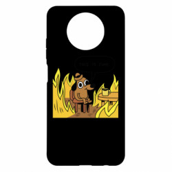 Чохол з розділу Меми This is fine для Xiaomi Redmi Note 9 5G/Redmi Note 9T - FATLINE Чохол з розділу Меми This is fine для Xiaomi Redmi Note 9 5G/Redmi Note 9T