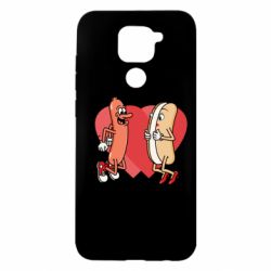 Чехол из раздела 14 Февраля Hot dog love для Xiaomi Redmi Note 9/Redmi 10X - FATLINE Чехол из раздела 14 Февраля Hot dog love для Xiaomi Redmi Note 9/Redmi 10X