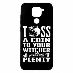 Чохол з розділу Серіал "Відьмак" Toss a coin to your witcher oh valley of plenty для Xiaomi Redmi Note 9 / Redmi 10X - FATLINE Чохол з розділу Серіал "Відьмак" Toss a coin to your witcher oh valley of plenty для Xiaomi Redmi Note 9 / Redmi 10X