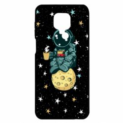 Чохол з розділу Космос Astronaut and coffee для Xiaomi Redmi Note 9S/9Pro/9Pro Max - FATLINE Чохол з розділу Космос Astronaut and coffee для Xiaomi Redmi Note 9S/9Pro/9Pro Max