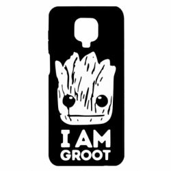 Чохол з розділу Вартові Галактики I am Groot text для Xiaomi Redmi Note 9S/9Pro/9Pro Max - FATLINE Чохол з розділу Вартові Галактики I am Groot text для Xiaomi Redmi Note 9S/9Pro/9Pro Max