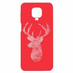 Чохол з розділу Олень Imprint of human skin in the form of a deer для Xiaomi Redmi Note 9S/9Pro/9Pro Max - FATLINE Чохол з розділу Олень Imprint of human skin in the form of a deer для Xiaomi Redmi Note 9S/9Pro/9Pro Max