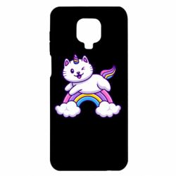 Чохол з розділу Єдинороги Котик-единорог для Xiaomi Redmi Note 9S/9Pro/9Pro Max - FATLINE Чохол з розділу Єдинороги Котик-единорог для Xiaomi Redmi Note 9S/9Pro/9Pro Max