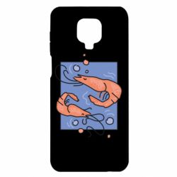 Чохол з розділу Літо Креветки для Xiaomi Redmi Note 9S/9Pro/9Pro Max - FATLINE Чохол з розділу Літо Креветки для Xiaomi Redmi Note 9S/9Pro/9Pro Max