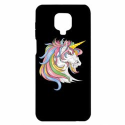 Чохол з розділу Єдинороги Кінь з кольоровою гривою для Xiaomi Redmi Note 9S/9Pro/9Pro Max - FATLINE Чохол з розділу Єдинороги Кінь з кольоровою гривою для Xiaomi Redmi Note 9S/9Pro/9Pro Max