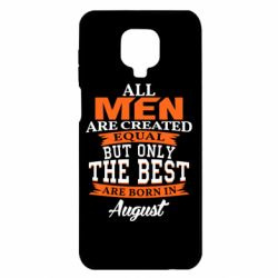 Чохол з розділу Рік народження The best men are born in August для Xiaomi Redmi Note 9S/9Pro/9Pro Max - FATLINE Чохол з розділу Рік народження The best men are born in August для Xiaomi Redmi Note 9S/9Pro/9Pro Max