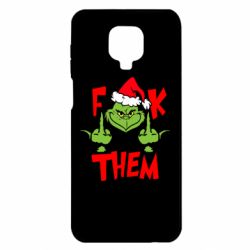 Чохол з розділу Грінч The grinch f*ck them для Xiaomi Redmi Note 9S/9Pro/9Pro Max - FATLINE Чохол з розділу Грінч The grinch f*ck them для Xiaomi Redmi Note 9S/9Pro/9Pro Max