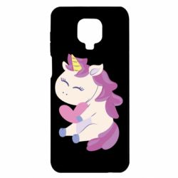 Чохол з розділу Єдинороги Unicorn with love для Xiaomi Redmi Note 9S/9Pro/9Pro Max - FATLINE Чохол з розділу Єдинороги Unicorn with love для Xiaomi Redmi Note 9S/9Pro/9Pro Max