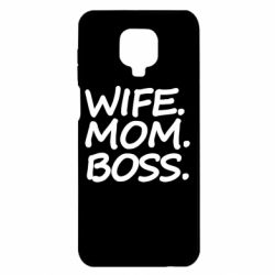 Чохол з розділу Family Look Wife mom boss для Xiaomi Redmi Note 9S/9Pro/9Pro Max - FATLINE Чохол з розділу Family Look Wife mom boss для Xiaomi Redmi Note 9S/9Pro/9Pro Max