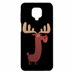 Чохол з розділу Олень Кумедний олень для Xiaomi Redmi Note 9S/9Pro/9Pro Max - FATLINE Чохол з розділу Олень Кумедний олень для Xiaomi Redmi Note 9S/9Pro/9Pro Max