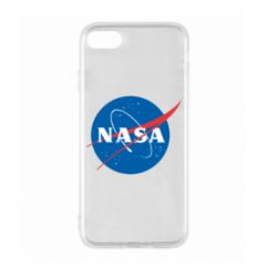 Чохол прозорий для iPhone 7 NASA ( РОЗПРОДАЖ ) - FATLINE