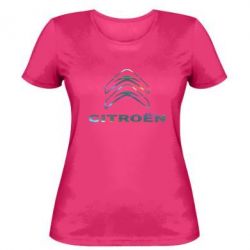 Женская футболка Citroen Голограмма