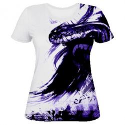 Женская 3D футболка Cobra - FATLINE Женская 3D футболка Cobra