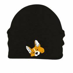 Шапка на флісі Corgi is dozing - FATLINE Шапка на флісі Corgi is dozing