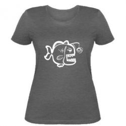 Жіноча футболка Crazy fish