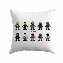 Подушка габардин CS GO Heroes - FATLINE Подушка габардин CS GO Heroes